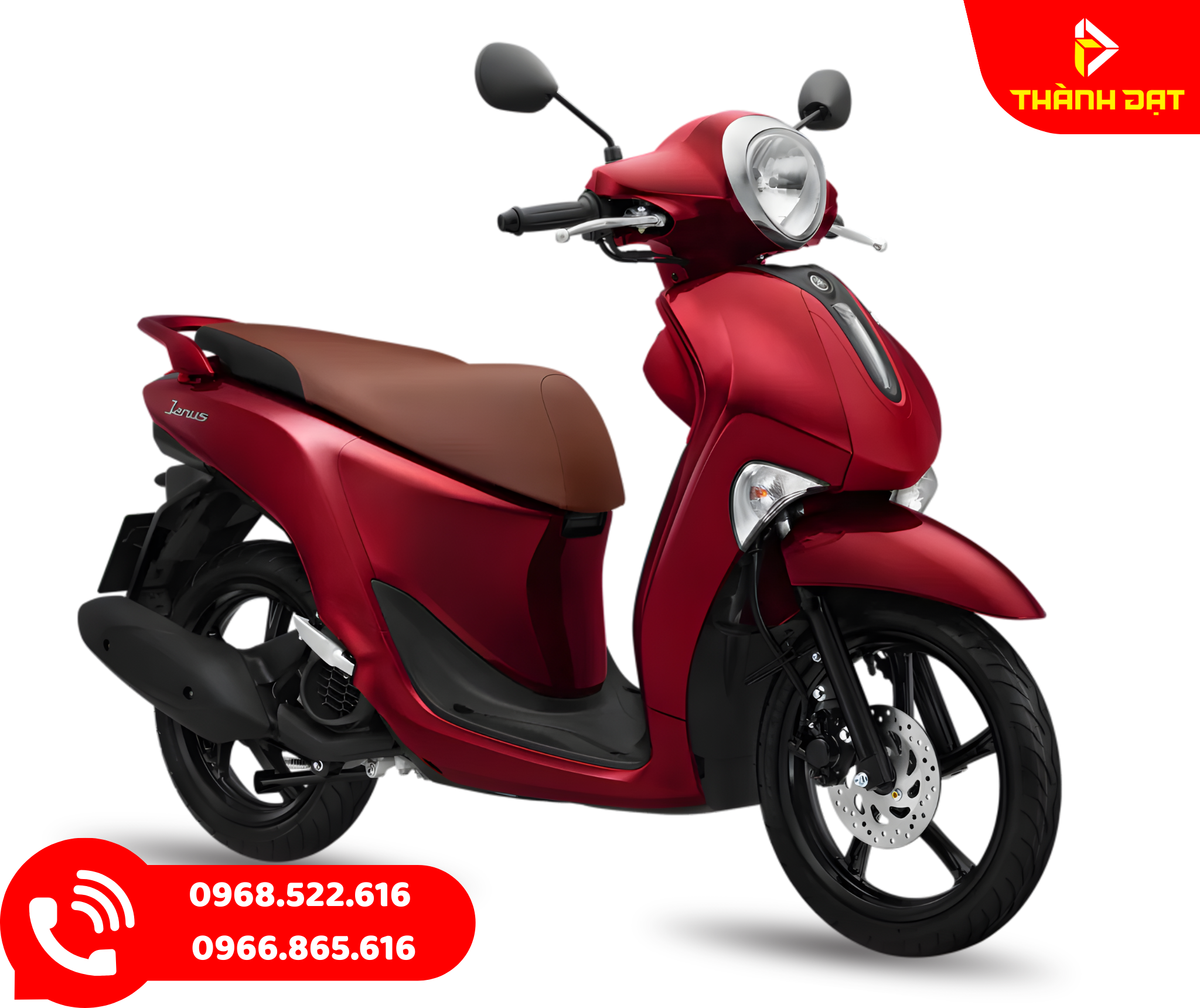 TVS Dazz 110 trắng hồng